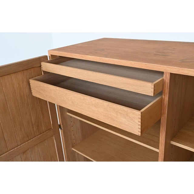 High Cabinet in Oak by Kurt Østervig for Randers Møbelfabrik, Denmark, 1960s For Sale - Image 12 of 18