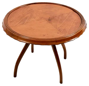 Vintage Cherry Side Table by Osvaldo Borsani, 1940s