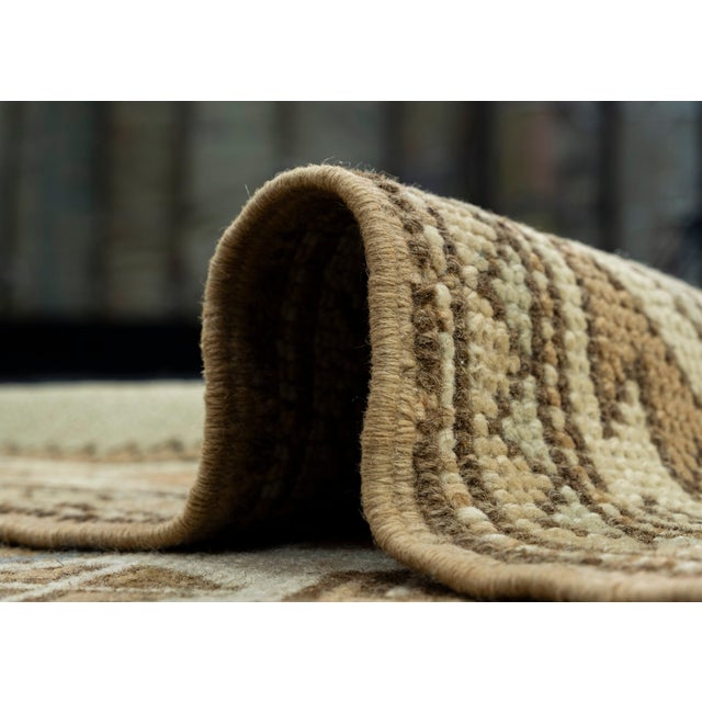 Textile Turkish Vintage Anatolian Rug 4'6" x 5'6" #17111 For Sale - Image 7 of 8