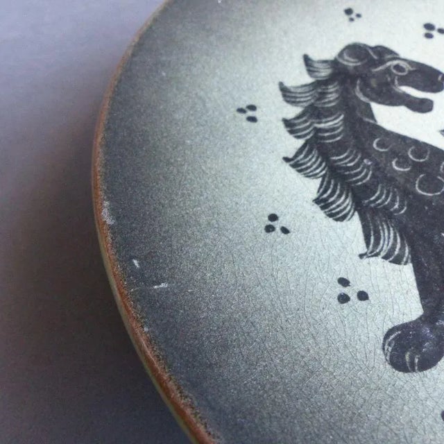 Ceramic bowl by Heinkel for Karlsruher Majolika, 1940s For Sale - Image 4 of 5