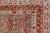 Kurdish Antique Gallery Runner With Tribal Design in Light Green, Tan and Red 5'6 X 10'11 For Sale In Atlanta - Image 6 of 16