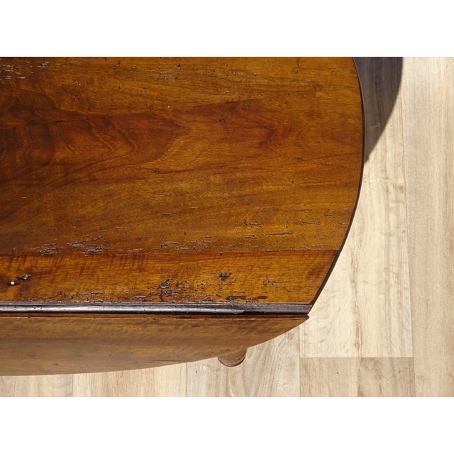 Walnut Top Flap Table For Sale - Image 14 of 18