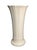 Art Deco Rare Vintage 1930s Homer Laughlin Fiesta "Old Ivory" Ruffle Edge Flare Vase 12" For Sale - Image 3 of 10