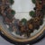 Antique Shadow Box Wall Hanging With Wax Wreath C1900. Measures - 25 1/4" x 20 1/4" x 4". This antique shadow box features...