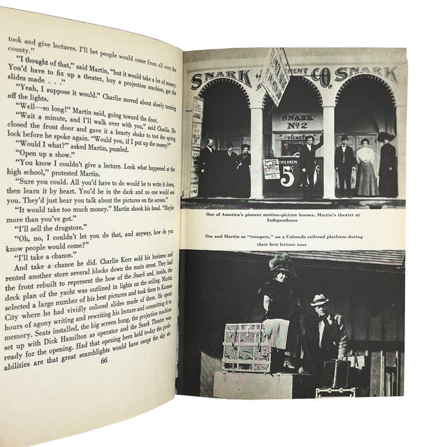 I Married Adventure by Osa Johnson, 1942 Zebra Cloth Safari Memoir For Sale - Image 10 of 10