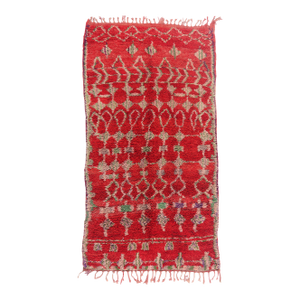 Vintage Boujad Moroccan Rug, 05'07 X 10'01