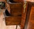 1890s Pair French Louis XV Walnut Satinwood Inlay & Marble Top Nightstands For Sale - Image 11 of 18