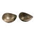 Contemporary Geometric Design Silver Bowls / Nut Dishes For Sale