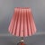 Modernist Pink Pleated Murano Glass Table Lamp, 1970s For Sale - Image 6 of 16