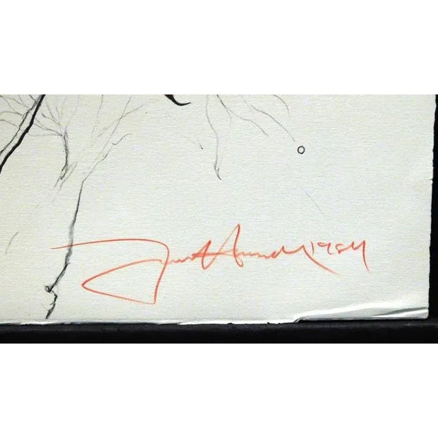 "Summer Flower" by Frank Howell Original Limited Edition Lithograph on Paper Hand Signed by the Artist Art Size: 21" x 28"...