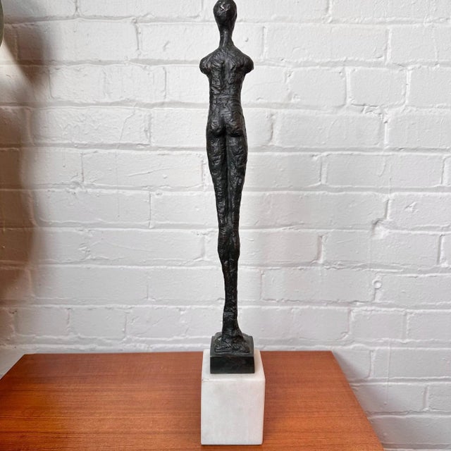 Bronze Sculpture "evening Shadow" Etruscan Style For Sale - Image 4 of 6