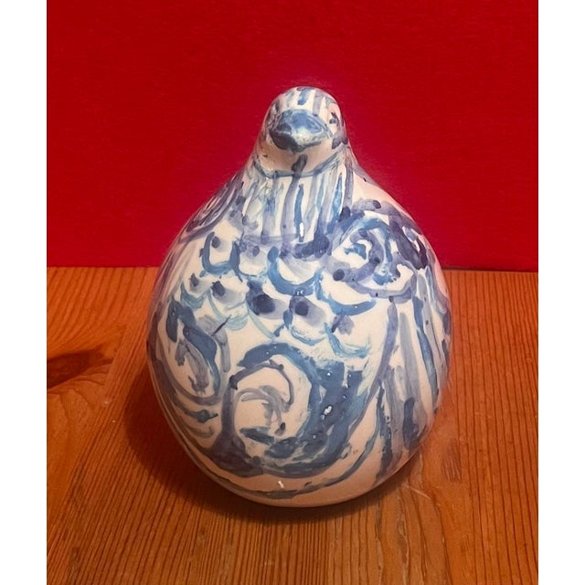 Ceramic Florentine Ceramic Birds, 1970s, Set of 2 For Sale - Image 7 of 17