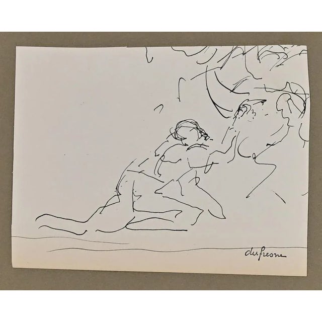 Charles Dufresne, Le Bois, Original Drawing, Early 20th-Century For Sale - Image 3 of 3