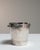 Metal Mid 20th Century France White Silver Ice Bucket For Sale - Image 7 of 15