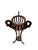 This jardinière stand reflects the enduring influence of early 19th-century Regency design, reinterpreted through...