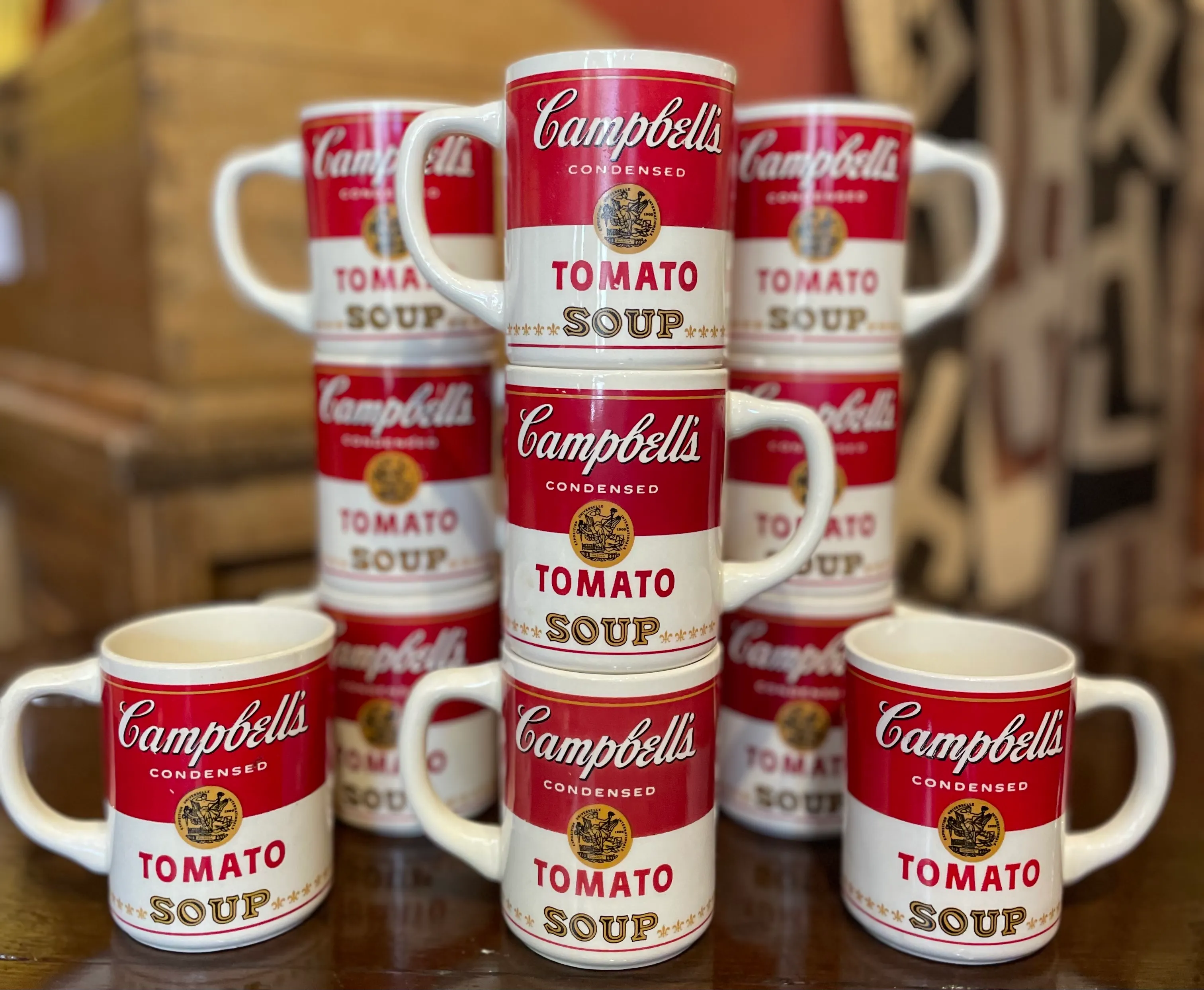 1968 First Edition Campbell's Soup Mugs- Set of 11