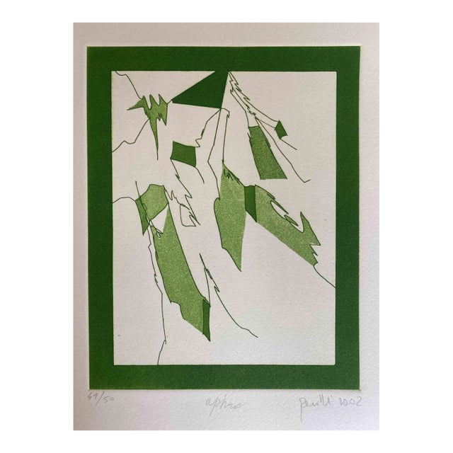 Achille Perilli, Mottetti, Etching, 2002 For Sale