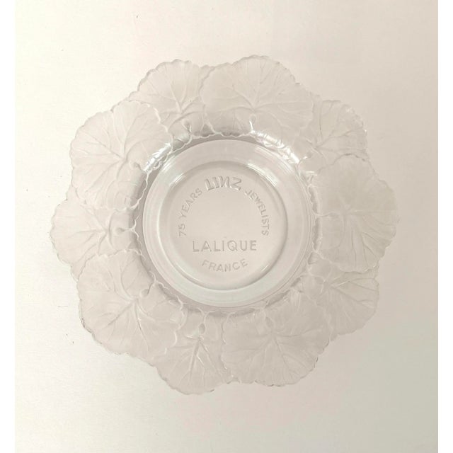 Lalique Vintage Lalique Dallas Jeweler Anniversary Dish For Sale - Image 4 of 6