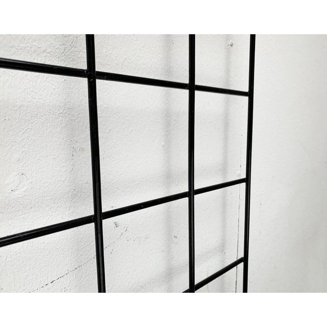 Metal Mid-Century German Minimalist String Coat Rack, 1960s For Sale - Image 7 of 18