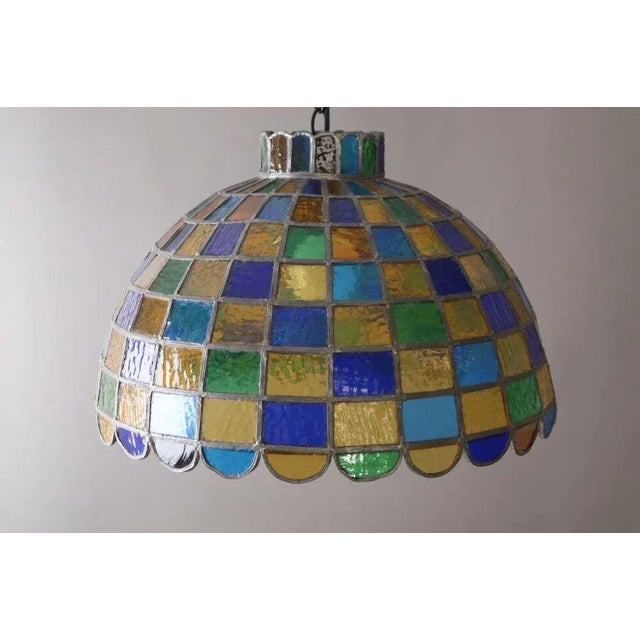 Large Ceiling Lamp by Felipe Delfinger for Feders Mexico, 1970s For Sale - Image 9 of 9