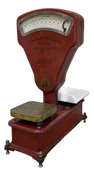 Scale from Etablissements Duchesne Establishments, France, 1900s