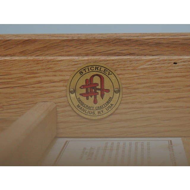 Stickley Mission Oak 2 Drawer Desk For Sale - Image 16 of 18