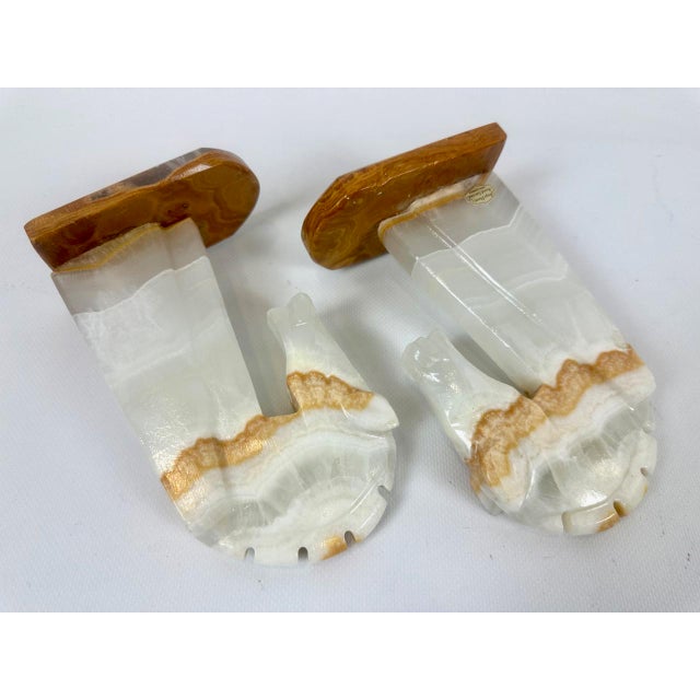 Vintage Onyx Horse Head Bookends, 1970s, Set of 2 For Sale - Image 3 of 11