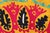 Red Vintage Hand Embroidered Suzani Wall Hanging, 1920s For Sale - Image 8 of 18