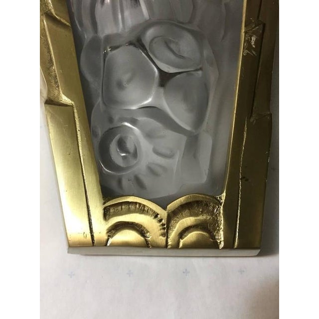 Art Deco French Art Deco Genet Et Michon Wall Sconces - a Pair For Sale - Image 3 of 10