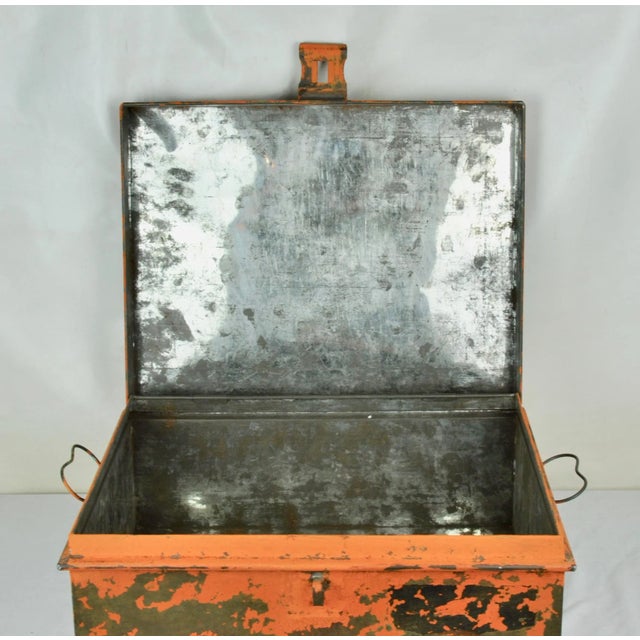 Metal Metal Box, 1970s For Sale - Image 7 of 13