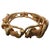 This striking 21st-century Italian snake bangle bracelet is a masterclass in bold, sculptural jewelry design, capturing...