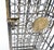 Very Large 96 Bottles Cage Shape Wine Rack Locker Wrought Iron For Sale - Image 9 of 15