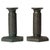 Art Deco Candlesticks in Patinated Disko Metal from Just Andersen, Denmark, 1930s, Set of 2 For Sale - Image 14 of 14