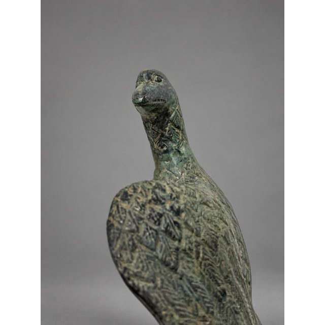 Metal Roman Grand Tour Style Bronze Spread Winged Eagle Sculpture For Sale - Image 7 of 9