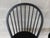 Custom Black Distressed Hoop Back Windsor Style Counter Height Stools - A Pair For Sale - Image 13 of 17