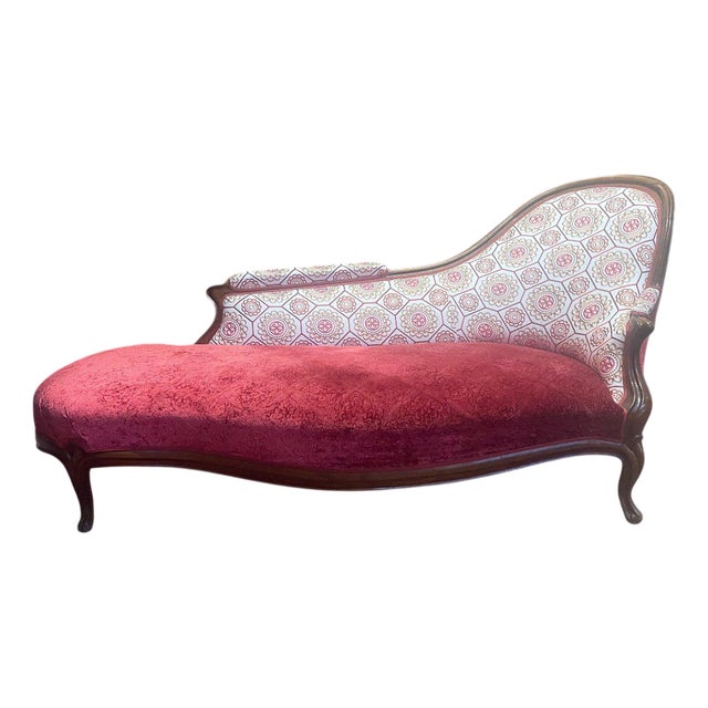 Louis Philippe Period Chaise Longue For Sale