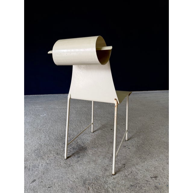 Vintage French Metal Swirl Back Garden Chairs, 1960s, Set of 4 For Sale - Image 13 of 18