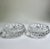 1970s Vintage Pair of Bohemian Clear Cut Lead Crystal Ashtrays For Sale - Image 5 of 16