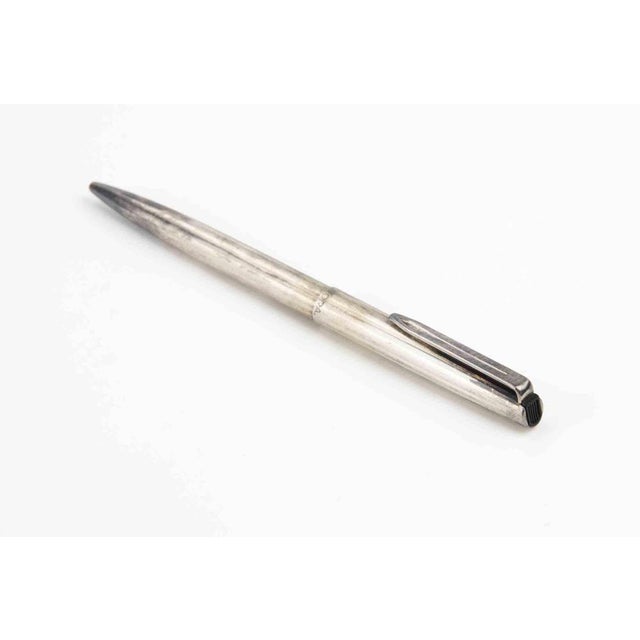 Vintage Sterling Silver Aurora Pen, Italy, 2000s For Sale - Image 4 of 5