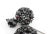 Art Deco Vintage Jet Bead Poodle Brooch For Sale - Image 3 of 4
