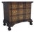 Vintage Spanish Revival Bachelor Chest | Chest of Drawers | Burl Wood Style Dresser For Sale