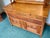Beautiful late 19th century sideboard constructed from quarter sawn oak with carved door panels, beaded trims, three...