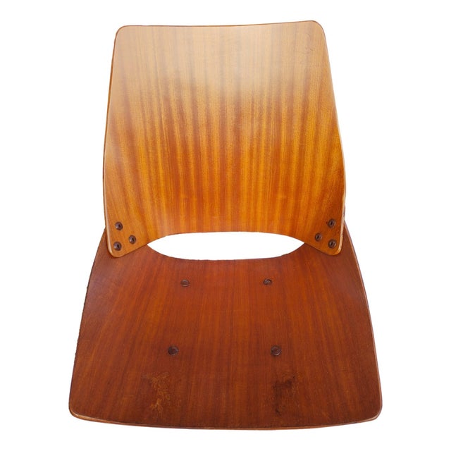 Black Shell Chairs by Niko King for Stol Kamnik, 1960s, Set of 4 For Sale - Image 8 of 11