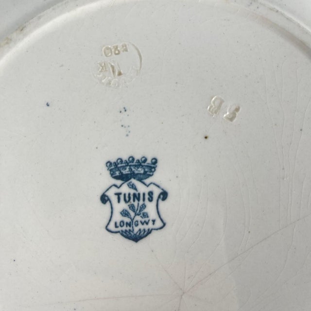 Ceramic Low Salad Bowl by Longwy, 1890s For Sale - Image 7 of 11