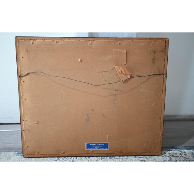 London Print Regent Street Hand Coloured Framed Art, 1930s For Sale - Image 7 of 10