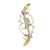 Elevate your accessory collection with this exquisite Vintage moon-shaped stickpin, crafted from luxurious 14k yellow...