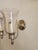 Transitional 1990s Glass Bell Wall Sconce - a Pair For Sale - Image 3 of 4