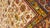 Late 19th Century Antique Persian Sultanabad, Wool Handmade Beige, Gold, Navy and Red Oriental Rug For Sale - Image 5 of 18