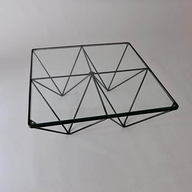 1970s Vintage Square Coffee Table by Paolo Piva, 1970s For Sale - Image 5 of 10