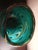 1980s Green Swirl Art Glass Decorative Vase For Sale - Image 4 of 7